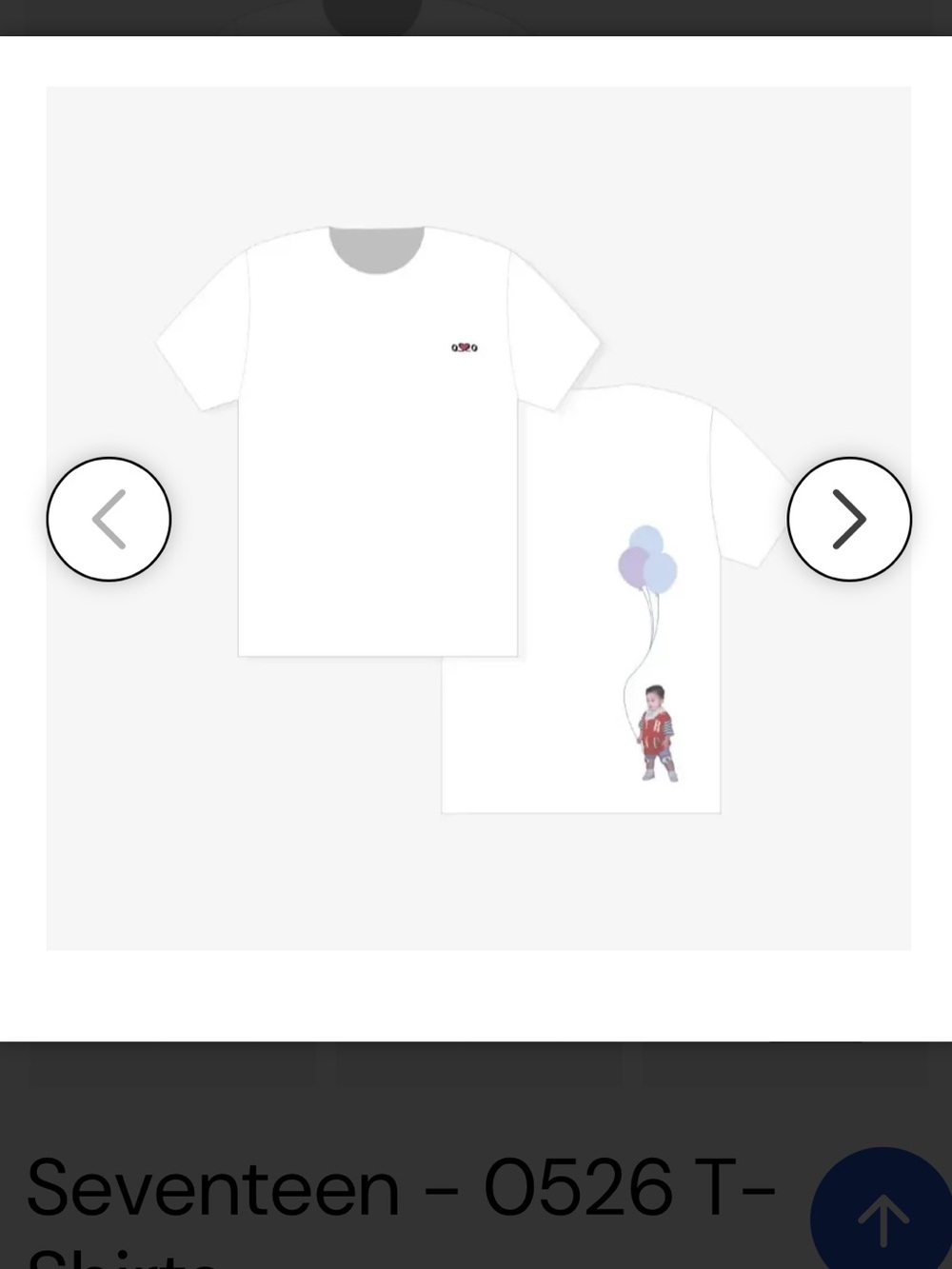 SEVENTEEN 0526 5th Anniversary T-shirt